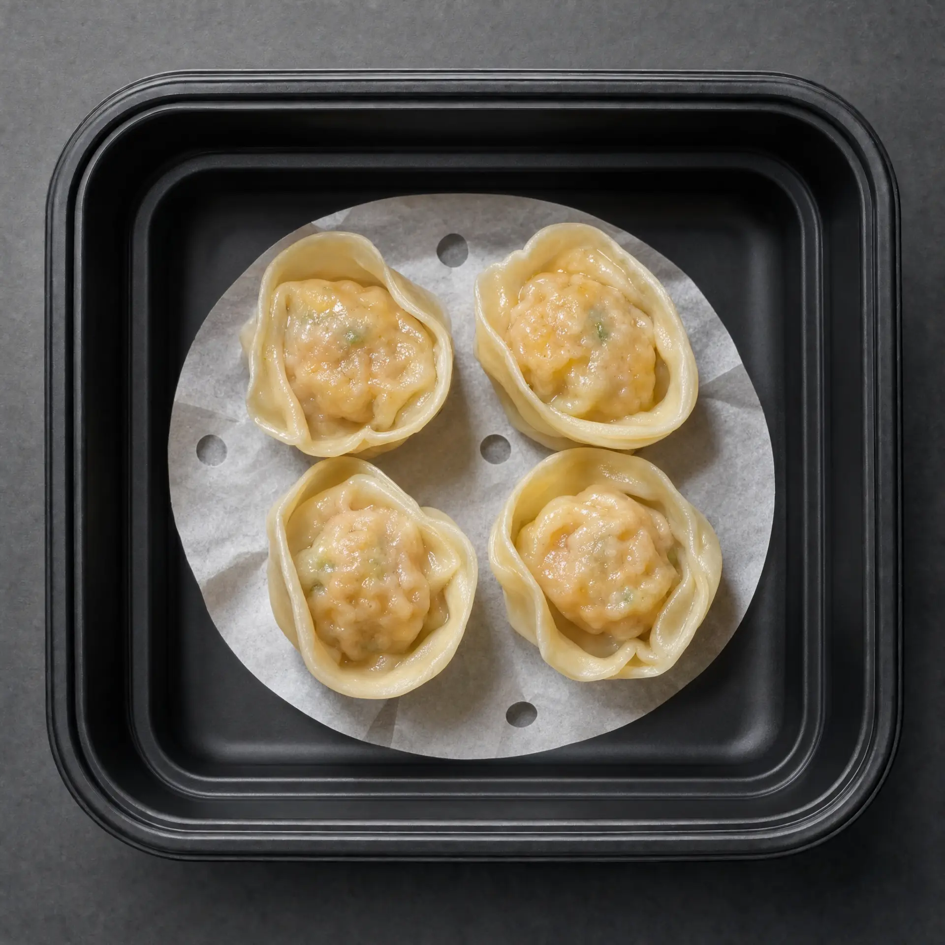 Raviolis vapeur (4 pièces)
